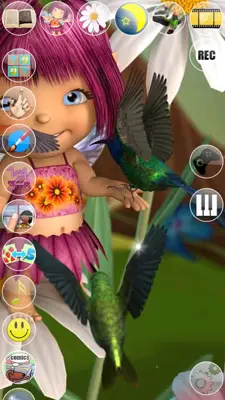 Talking Mary the Baby Fairy android App screenshot 1